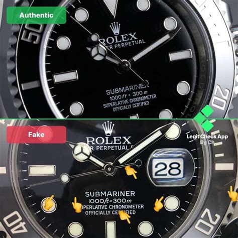 real vs fake submariner rolex|how to check rolex authenticity.